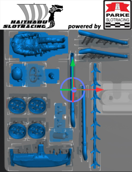Corvette Grand Sport C2 Druckteileset