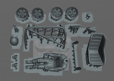 Porsche 911/69 Druckteileset