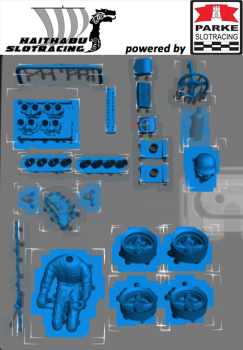 McLaren M1B Druckteileset