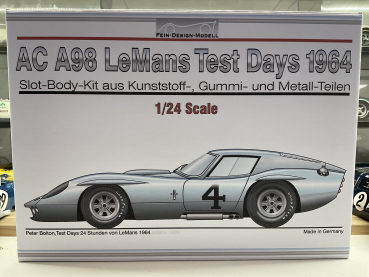 AC Coupe Test Days Le Mans 1964