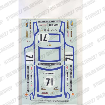 Ferrari 365GTB4 Nr.71 24h Le Mans 1974