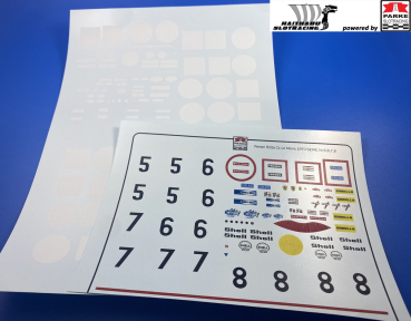 Ferrari 512s CL Nr.5,6,7 und 8 24h Le Mans 1970