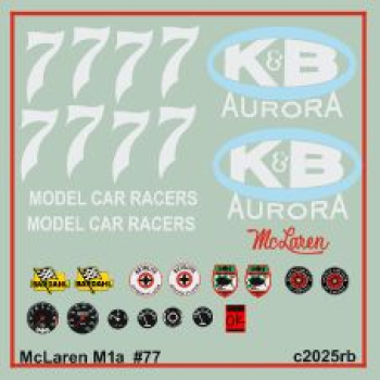 McLaren M1A Nr. 77 LA Times GP 1965