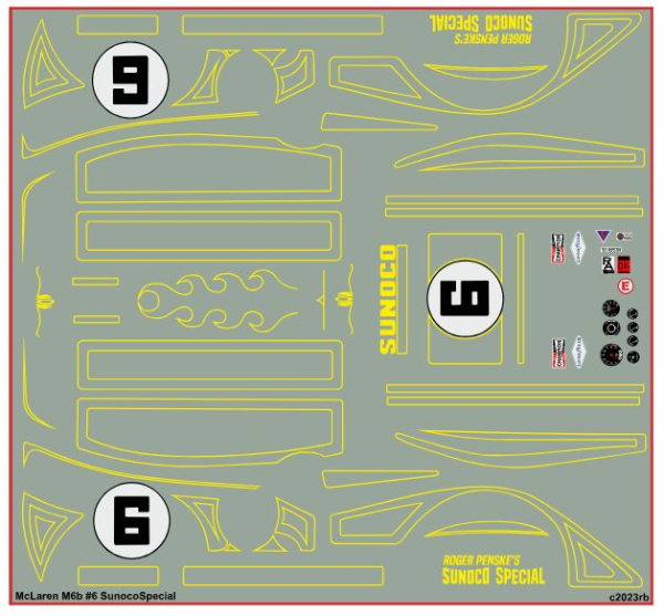 McLaren M6B Nr.6 Can-Am 1968