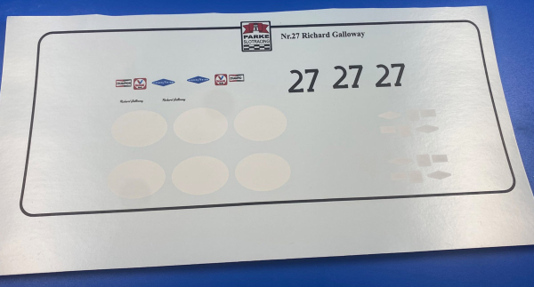 McLaren M6B Nr. 27 Rick Galloway